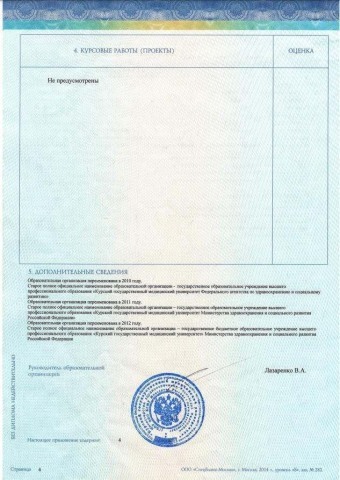 Документы Дорохов Михаил Валерьевич